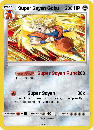 Pokemon Super Sayan Goku