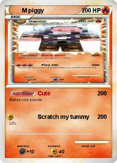 Pokemon M piggy