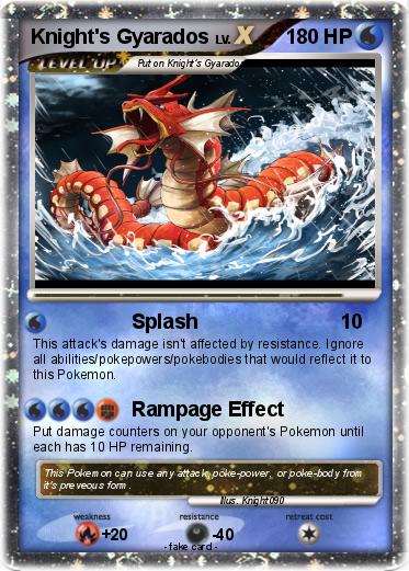 Pokemon Knight's Gyarados