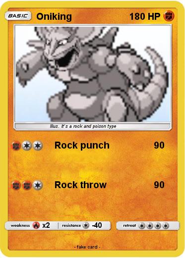 Pokemon Oniking