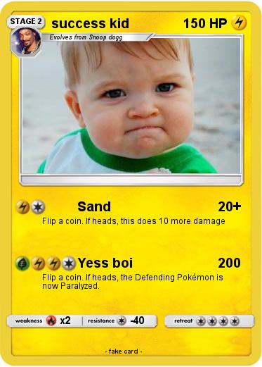 Pokemon success kid