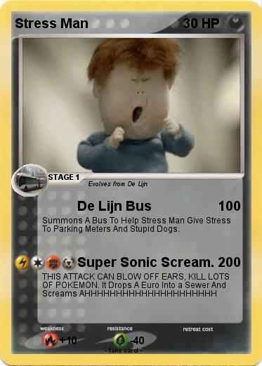 Pokemon Stress Man