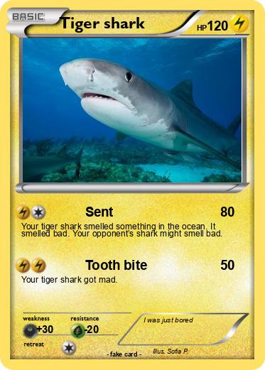 Pokemon Tiger shark
