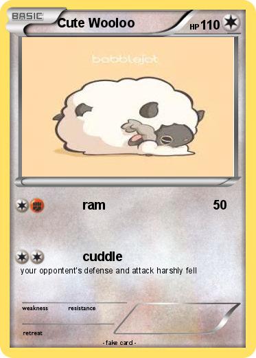 Pokemon Cute Wooloo