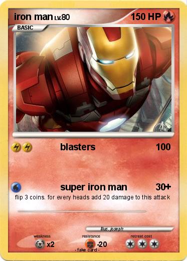 Pokemon iron man