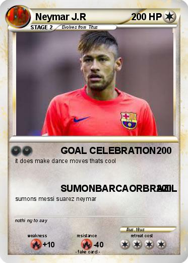 Pokemon Neymar J.R