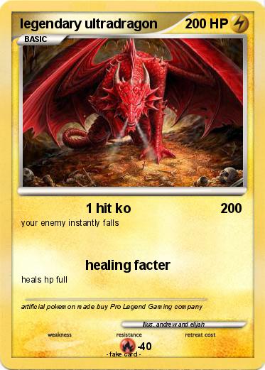 Pokemon legendary ultradragon