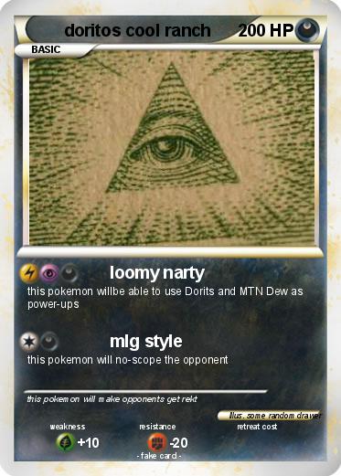 Pokemon doritos cool ranch