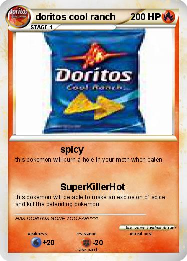 Pokemon doritos cool ranch