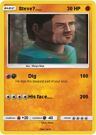 Pokemon Steve?.....