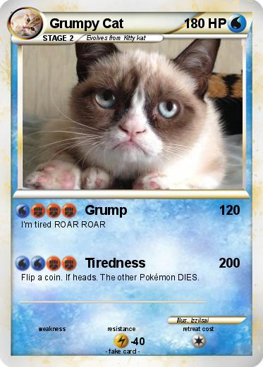 Pokemon Grumpy Cat