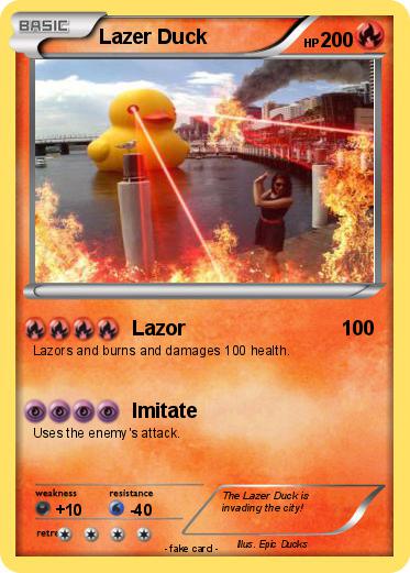 Pokemon Lazer Duck