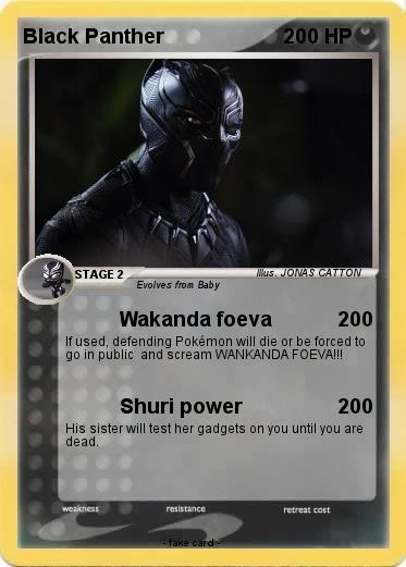 Pokemon Black Panther