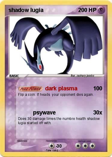 Pokemon shadow lugia