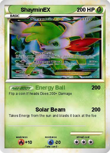 Pokemon ShayminEX