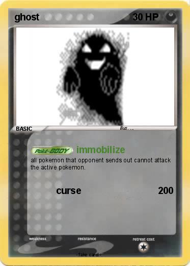 Pokemon ghost