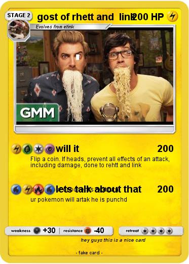 Pokemon gost of rhett and  link