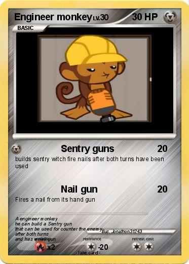 Pokemon Engineer monkey