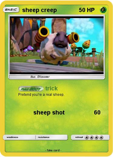 Pokemon sheep creep