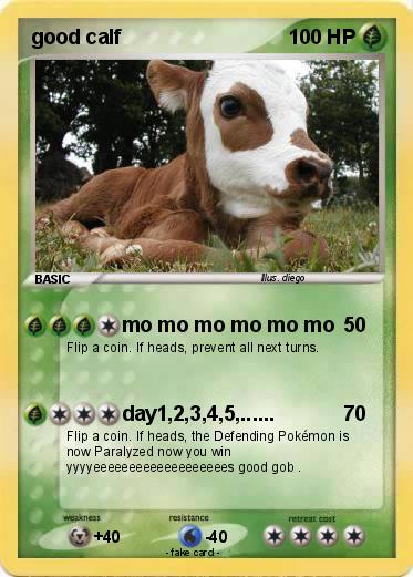 Pokemon good calf