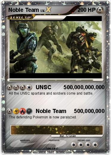 Pokemon Noble Team