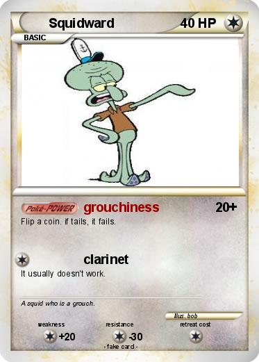Pokemon Squidward