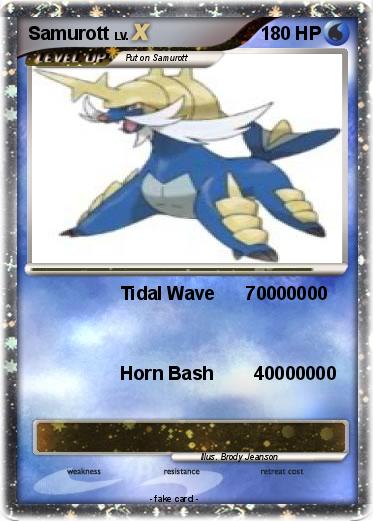 Pokemon Samurott