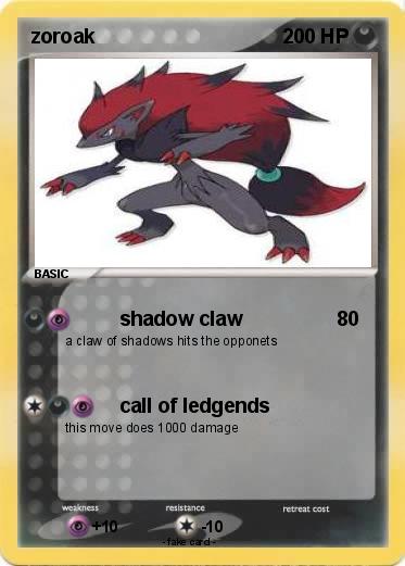 Pokemon zoroak