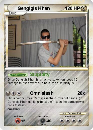Pokemon Gengigis Khan