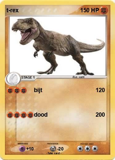 Pokemon t-rex