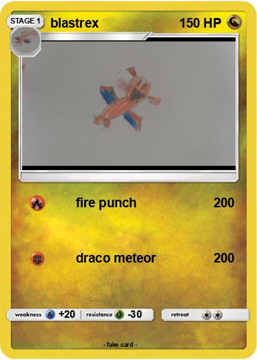 Pokemon blastrex