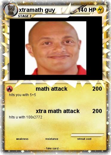 Pokemon xtramath guy
