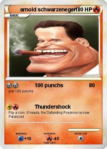 Pokemon arnold schwarzeneger