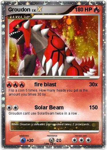 Pokemon Groudon