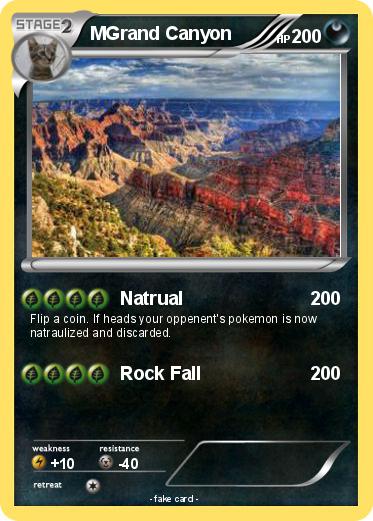 Pokemon MGrand Canyon