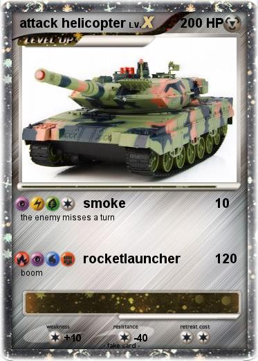 Pokemon attack helicopter