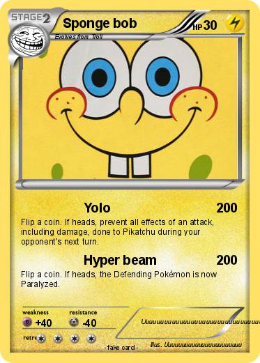 Pokemon Sponge bob