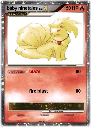 Pokemon baby ninetales