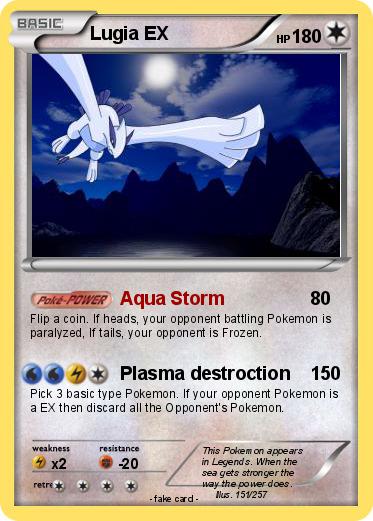 Pokemon Lugia EX