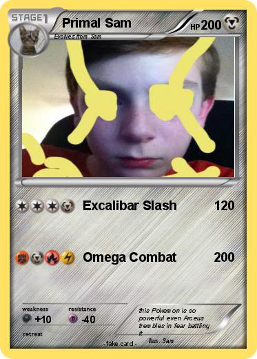 Pokemon Primal Sam