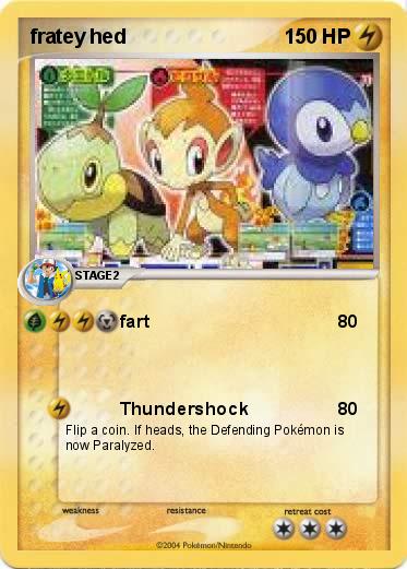 Pokemon fratey hed