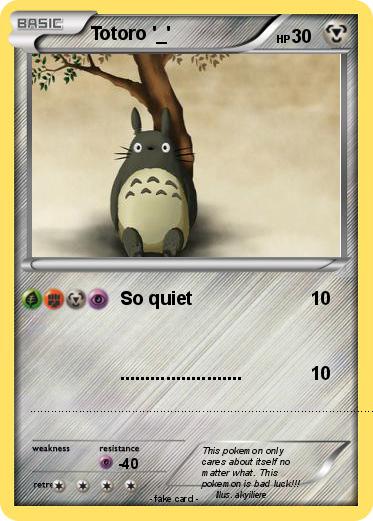 Pokemon Totoro '_'