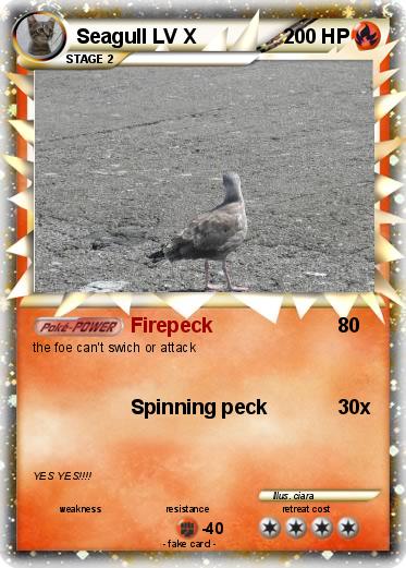 Pokemon Seagull LV X