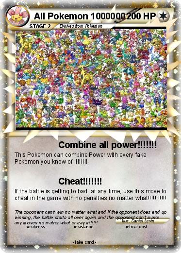 Pokemon All Pokemon 1000000