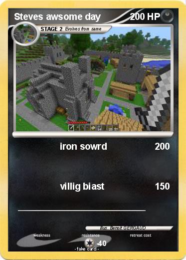 Pokemon Steves awsome day