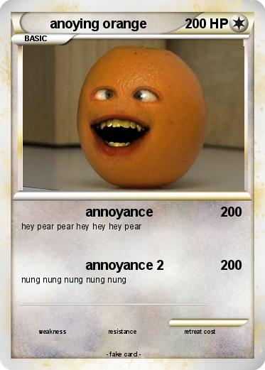 Pokemon anoying orange