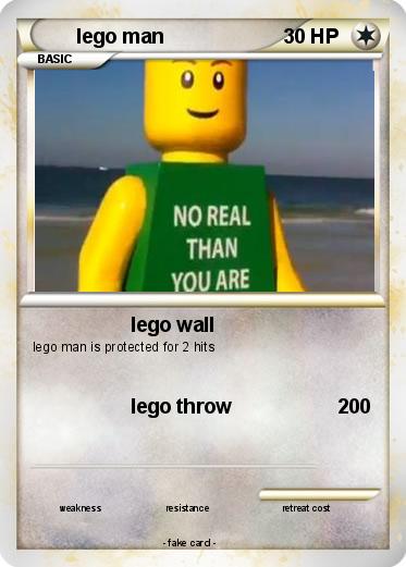 Pokemon lego man