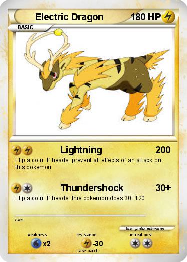 Pokemon Electric Dragon