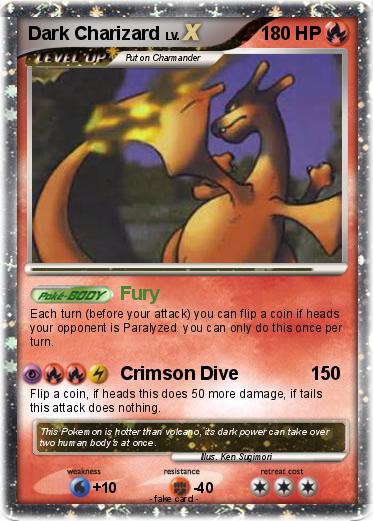 Pokemon Dark Charizard