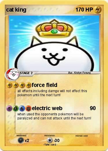 Pokemon cat king